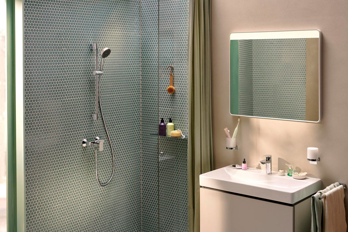 Hansgrohe Activera Select S 95 2jet EcoSmart Brauseset mit Brausestange Typ 65 chrom