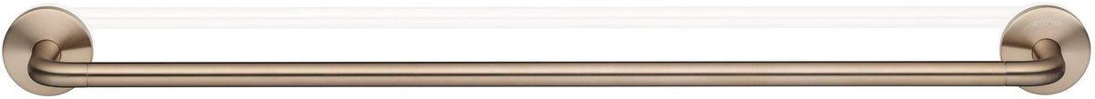 AXOR Universal Circular Badetuchhalter 600 mm mattweiß von Hansgrohe – Wandmontage, verdeckte Befestigung