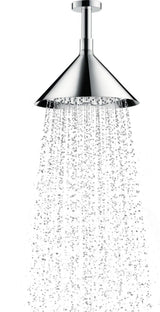 AXOR Kopfbrause 240 2jet von Hansgrohe – Chrom, Deckenmontage, Rain & RainAir