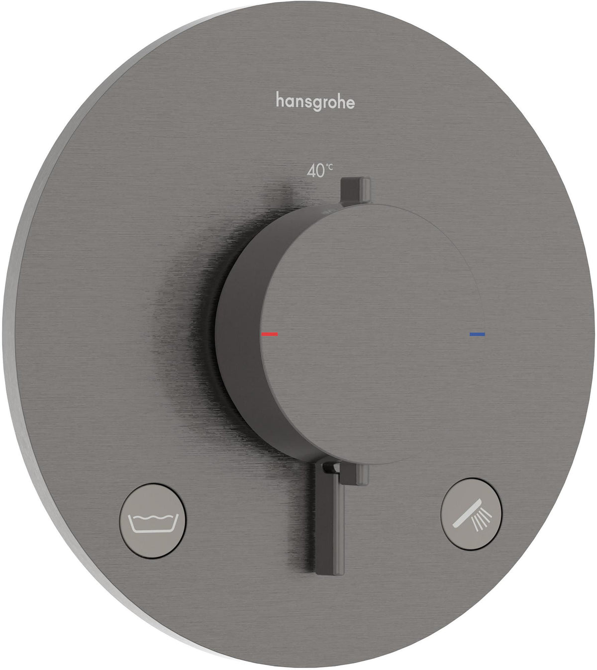 HANSGROHE Ecostat Comfort S Thermostat UP Fertigset für 2 Verbraucher mit Sicherungskombination