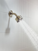 AXOR ONE 75 1jet EcoSmart Kopfbrause mit Brausearm – PowderRain, chrom