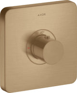 AXOR ShowerSelect Soft Thermostatbatterie Highflow Unterputz Chrom – quadratisch, 1 Verbraucher