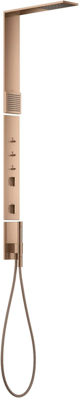 AXOR ShowerComposition Duschpaneel mit Thermostat, Kopf- und Schulterbrause Chrom