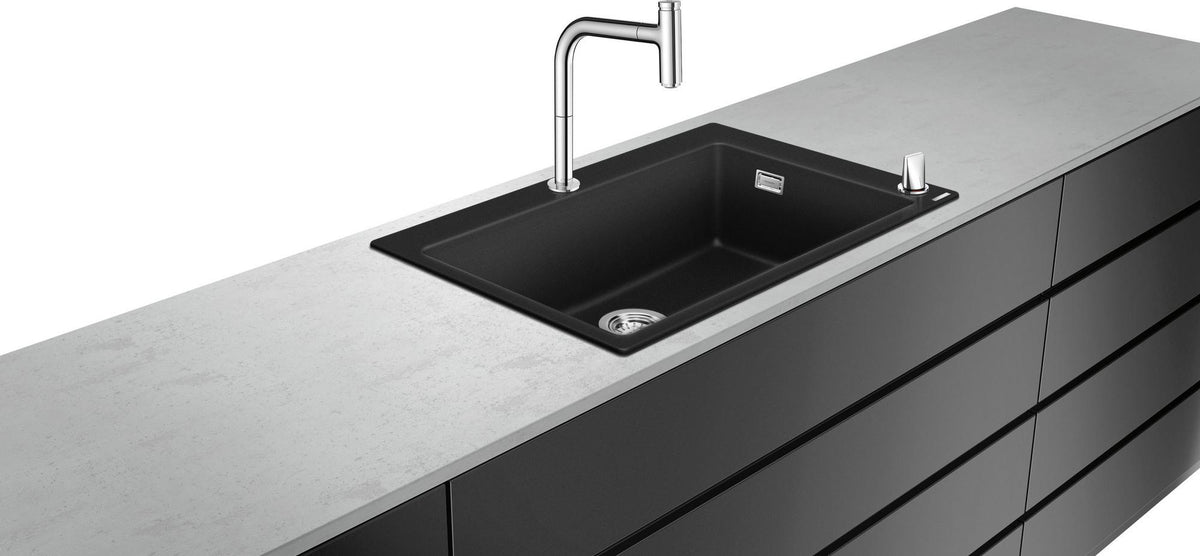 HANSGROHE Spülencombi Select 200 C51-F660-07 mit Einhebel-Küchenmischer chrom