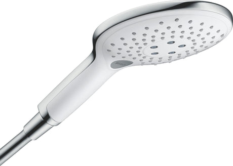 Hansgrohe Raindance Select S 150 3jet Handbrause DN 15 Chrom – 3 Strahlarten, Select-Taste, QuickClean