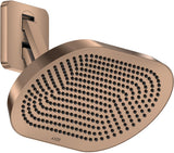 AXOR ShowerSphere 2jet Kopfbrause 370/220 mit beweglichem Brausearm – PowderRain & Rain Strahlarten