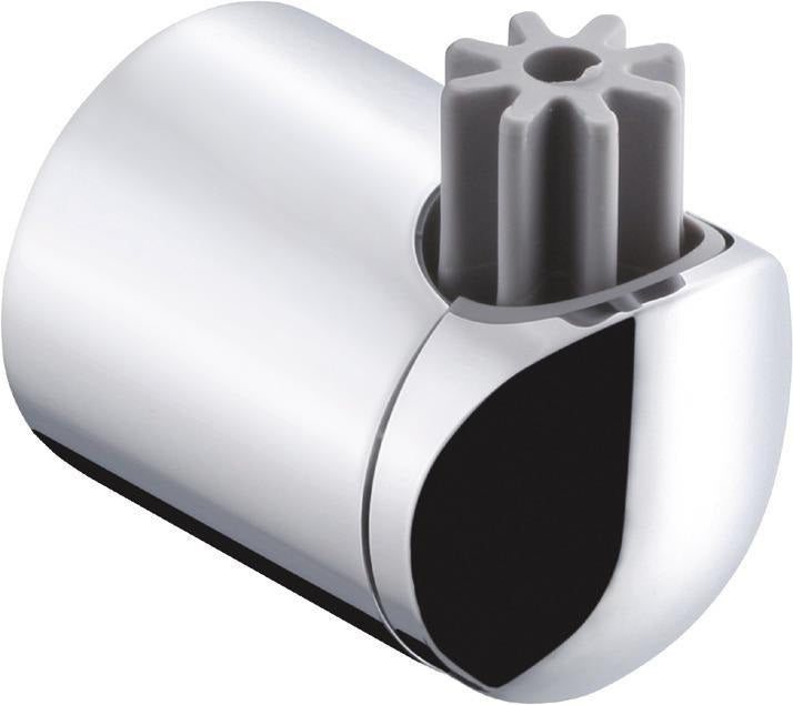 Hansgrohe Wandstütze und Abdeckung Unica'S Chrom für 22 mm Brausestangen – Ersatzteil