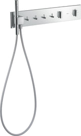 AXOR ShowerComposition Thermostatmodul 610/110 mit 4 Verbrauchern – Chrom