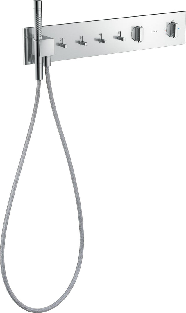 AXOR ShowerComposition Thermostatmodul 610/110 mit 4 Verbrauchern – Chrom