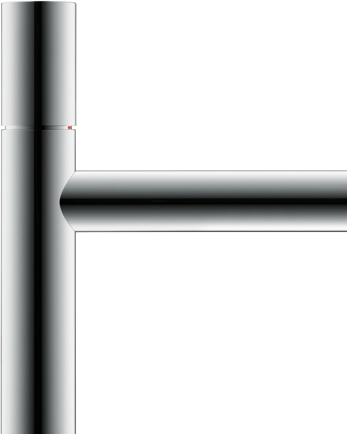 AXOR UNO 260 Einhebel-Waschtischmischer mit Zerogriff, chrom – ComfortZone und Temperaturbegrenzung
