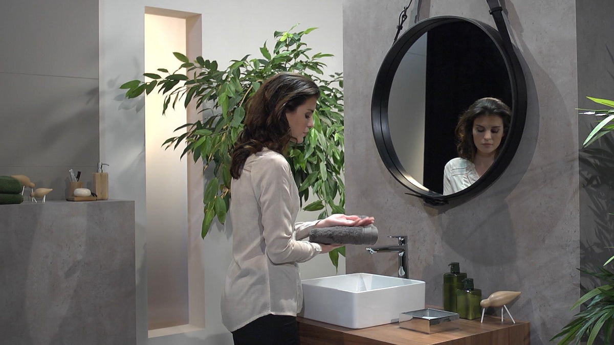 HANSGROHE Talis E Einhebel-Waschtischmischer 240 mit Zugstangen-Ablaufgarnitur, chrom