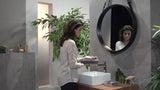 HANSGROHE Talis E Einhebel-Waschtischmischer 240 mit Zugstangen-Ablaufgarnitur, chrom