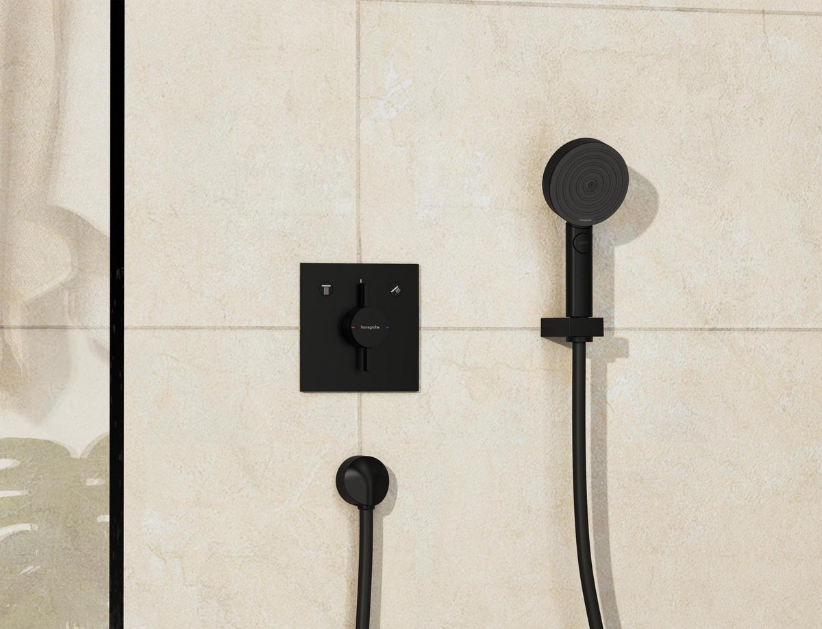 HANSGROHE DuoTurn E Unterputz-Mischer 2 Verbraucher Chrom – Thermostat & Umsteller