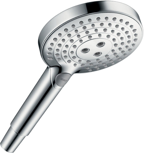 Hansgrohe Raindance Select S 120 3jet Handbrause mit Select-Taste und QuickClean in Chrom