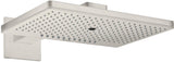 AXOR ShowerSolutions Kopfbrause 460/300 3jet Chrom – 466 x 300 mm, Rain, RainStream, MonoRain