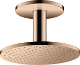 AXOR Kopfbrause 250 2jet Deckenmontage Chrom – PowderRain & Intense PowderRain