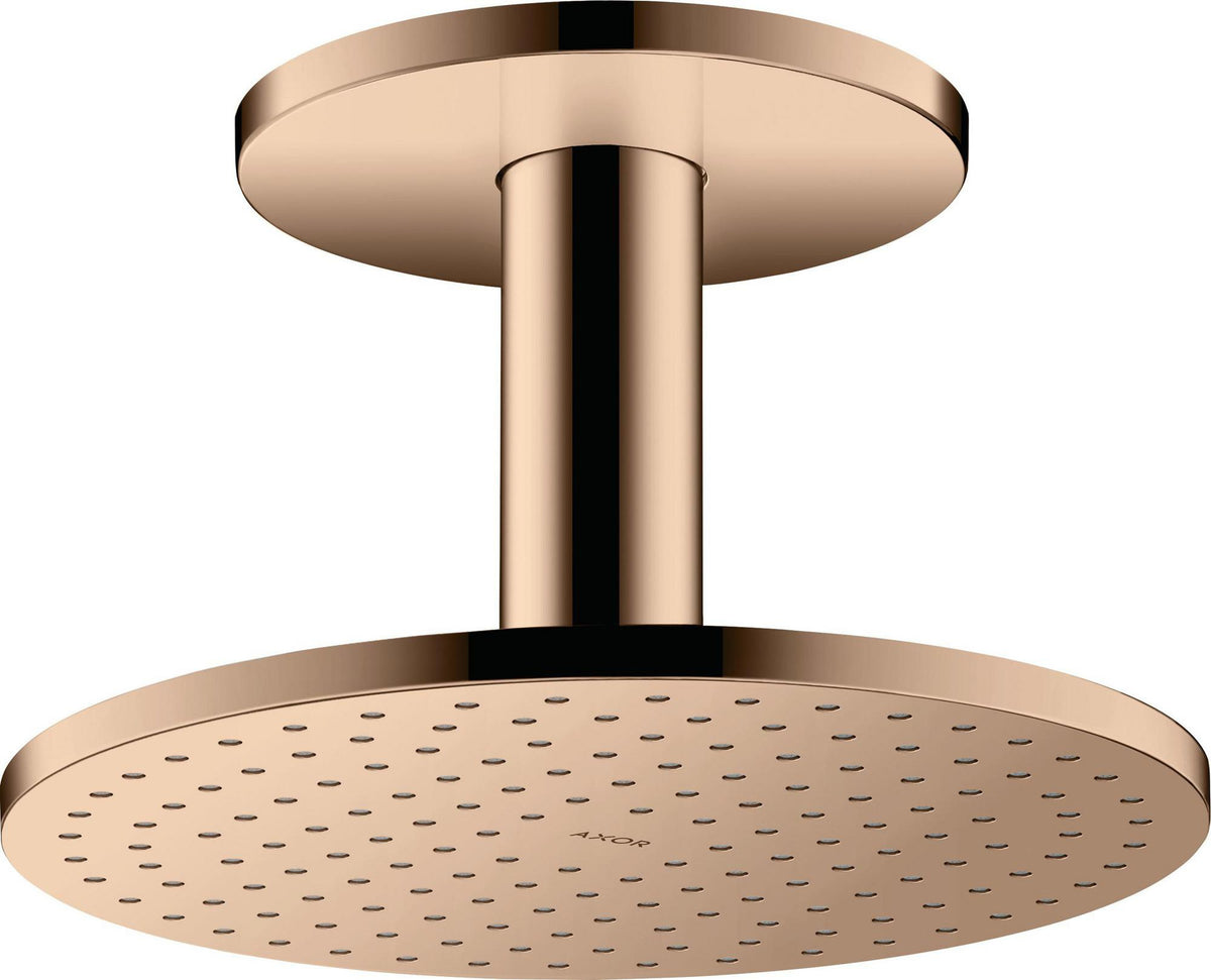 AXOR Kopfbrause 250 1jet PowderRain Deckenmontage Chrom von Hansgrohe