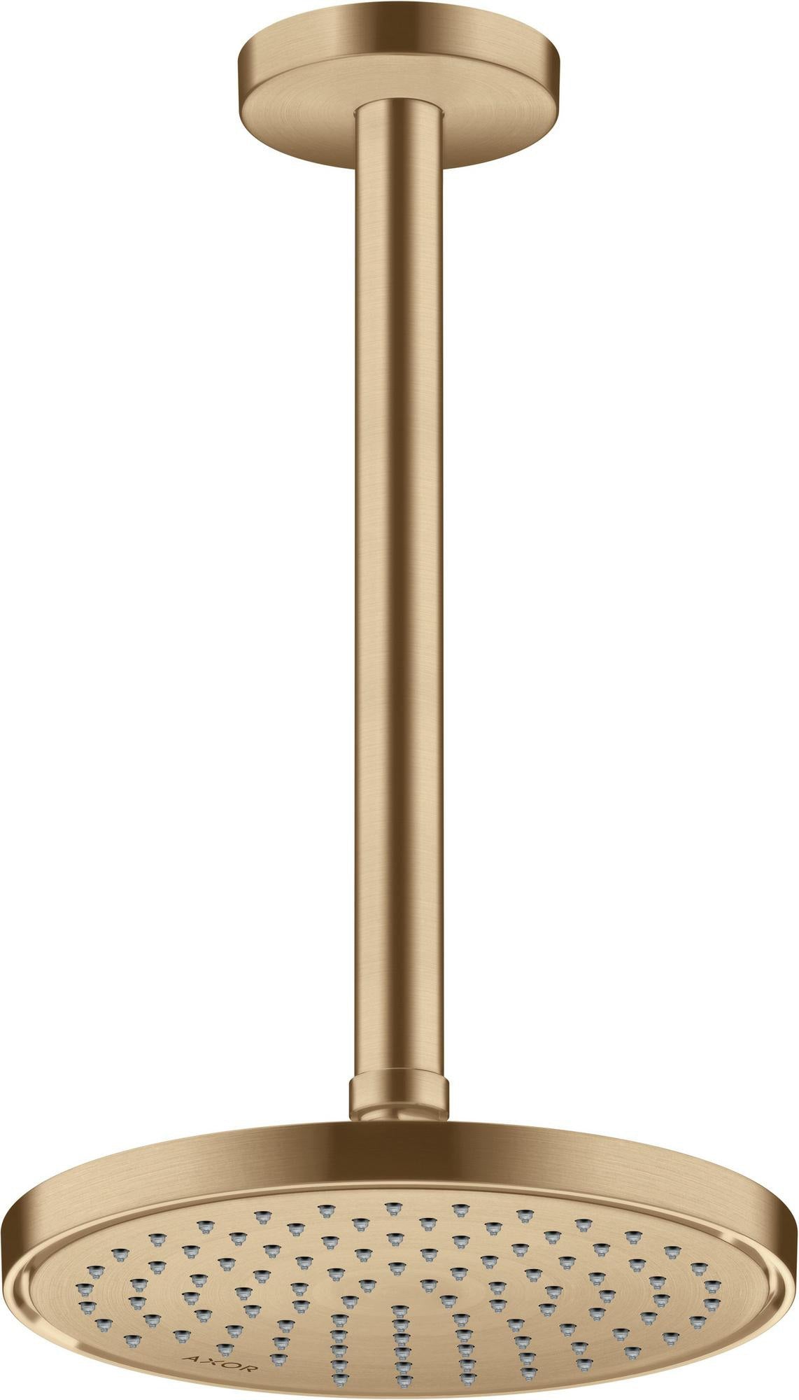 AXOR Kopfbrause 220 1jet EcoSmart Chrom – 220 mm Rain-Duschkopf für Wand- und Deckenmontage
