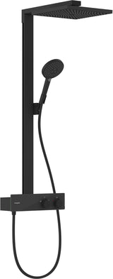 HANSGROHE Showerpipe Raindance E 300 mit ShowerTablet 350 – 300x300 mm Kopfbrause, Thermostat, Chrom