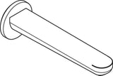 HANSGROHE Rebris S Wanneneinlauf Chrom – Wandmontage, 200 mm Ausladung, 22 l/min