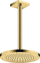 AXOR Kopfbrause 245 1jet EcoSmart Chrom – 245 mm Rain Strahl für Wand- und Deckenmontage