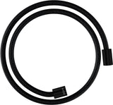 AXOR ShowerSolutions Textilbrauseschlauch 125 cm, chrom – recyceltes PET, knickgeschützt