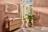 HANSGROHE Xelu Q Waschtischunterschrank 1180 mm weiß hochglanz mit 2 Schubkästen und SoftClose