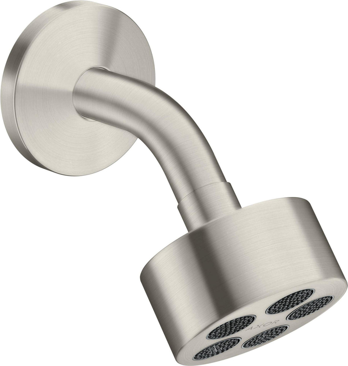 AXOR ONE 75 1jet EcoSmart Kopfbrause mit Brausearm – PowderRain, chrom