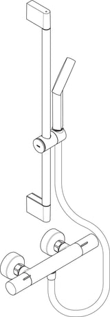 HANSGROHE Activera Select S 95 Brausesystem mit Ecostat Fine Thermostat und EcoSmart