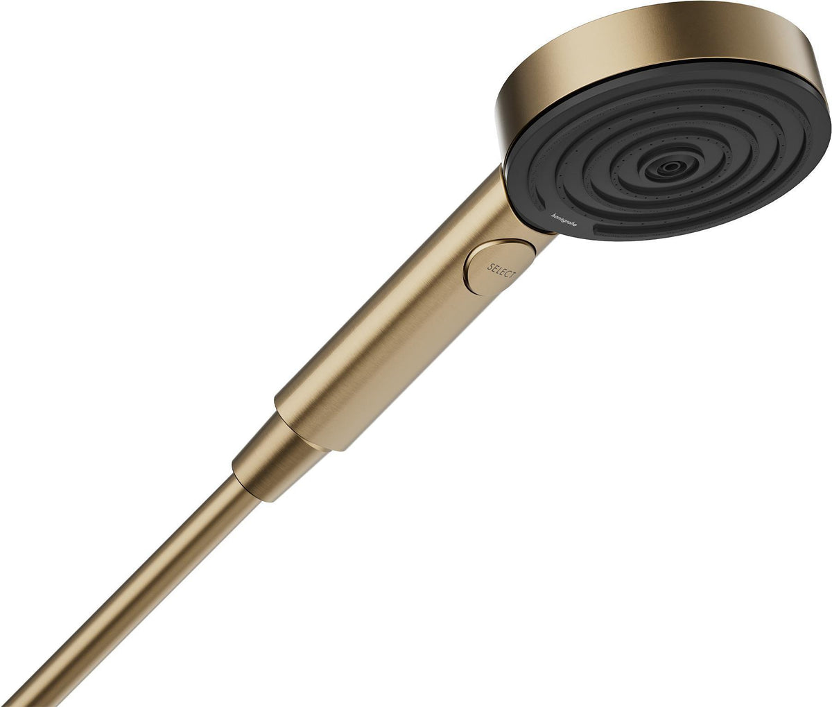AXOR Pulsify Select S Handbrause 105 mm Chrom – 3 Strahlarten mit PowderRain & Select-Taste