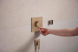 HANSGROHE Ecostat Comfort E Thermostat Unterputz Fertigset für 1 Verbraucher – Temperatur- und Volumensteuerung