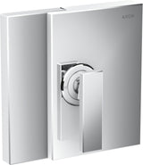 AXOR Edge Fertigmontageset Unterputz Brausenmischer Chrom – Thermostatisch, 1 Verbraucher