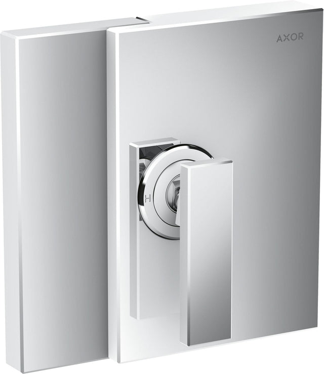 AXOR Edge Fertigmontageset Unterputz Brausenmischer Chrom – Thermostatisch, 1 Verbraucher