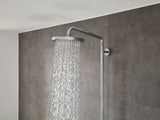 HANSGROHE Showerpipe Croma 220 AIR 1jet DN 15 EcoSmart Chrom mit Thermostat