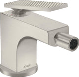 AXOR CITTERIO Einhebel-Bidetmischer mit Zugstangen-Ablaufgarnitur, Chrom – Hansgrohe