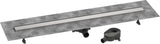 Hansgrohe RainDrain Go Komplettset Duschrinne 1200 mm rückseitig befliesbar für Stand- und flache Installation