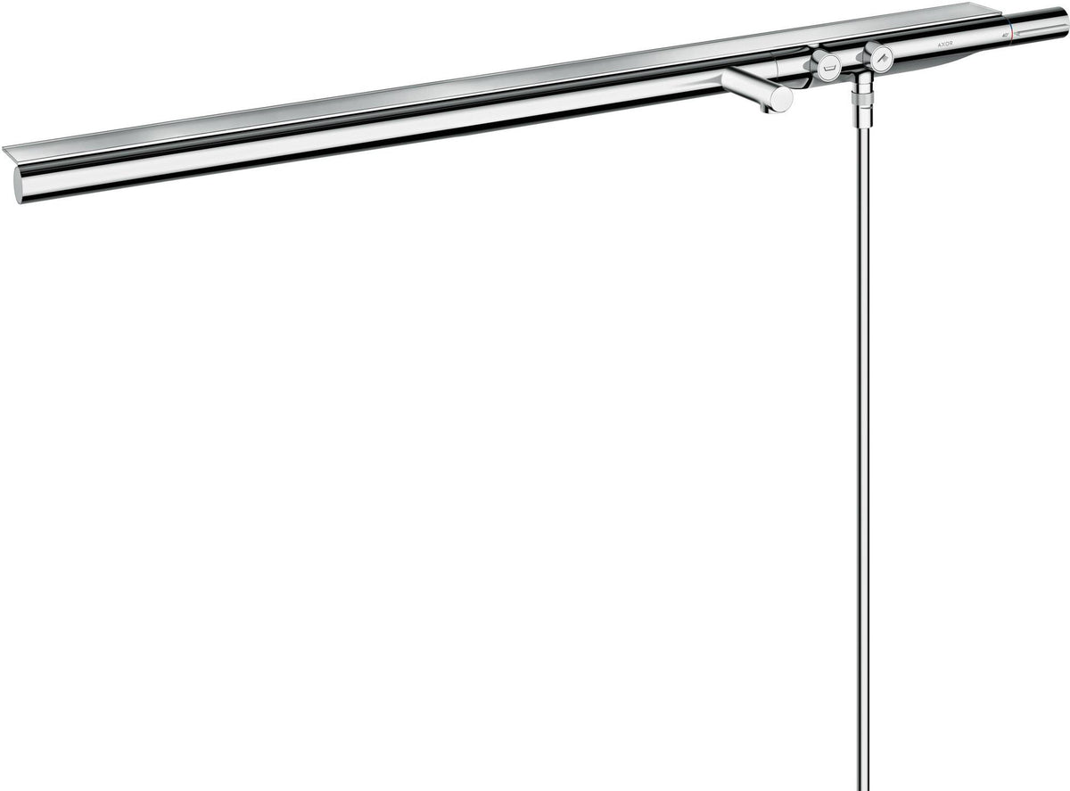 AXOR ShowerSolutions Wannenthermostat DN 15 Aufputz Chrom mit 2 Verbrauchern