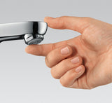HANSGROHE Focus 100 Einhebel-Waschtischmischer mit Zugstangen-Ablaufgarnitur, chrom, DN 15