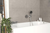 HANSGROHE ShowerSelect Comfort Q Thermostat UP Chrom – 2 Verbraucher, Select-Tasten, Mengensteuerung