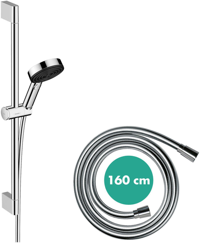 Hansgrohe PULSIFY SELECT 105 3jet Relaxation Brauseset mit Brausestange 650 mm Chrom