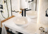 HANSGROHE AddStoris Glashalter Wandmontage Chrom – Mattglas Zahnputzbecher-Halter mit verdeckter Befestigung