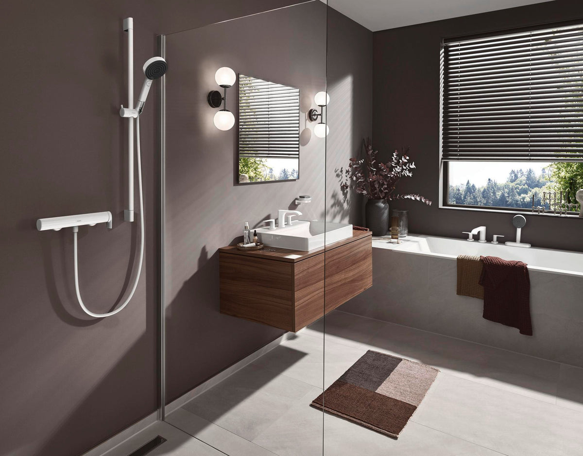 Hansgrohe Vivenis Einhebel-Brausemischer Aufputz Chrom – Temperaturbegrenzung & Keramikmischsystem