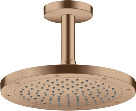 AXOR Kopfbrause 245 1 Jet EcoSmart Chrom – Rain-Duschkopf für Wand- und Deckenmontage