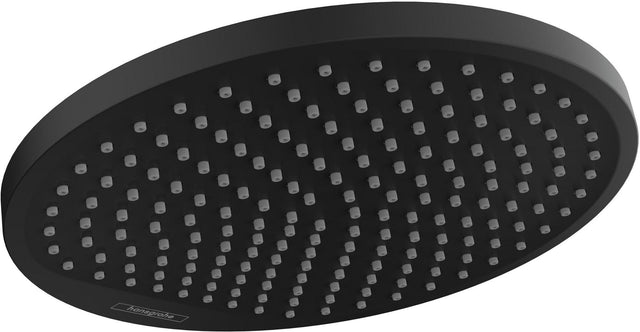 Hansgrohe Kopfbrause Crometta S 240 EcoSmart mattschwarz – 1 Strahlart, 240 mm, Rain