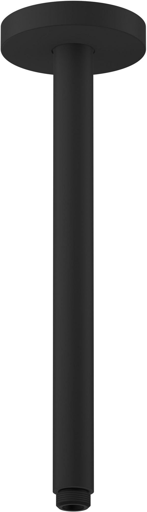 AXOR Decken-Anschlussstück 300 mm mattschwarz DN 15 – ShowerSolutions