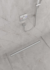 HANSGROHE RainDrain Match Duschrinne 600 mm mattschwarz höhenverstellbar