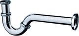 hansgrohe Bidet-Röhrensiphon Standardmodell chrom – P-Siphon mit 275 mm Wandabstand
