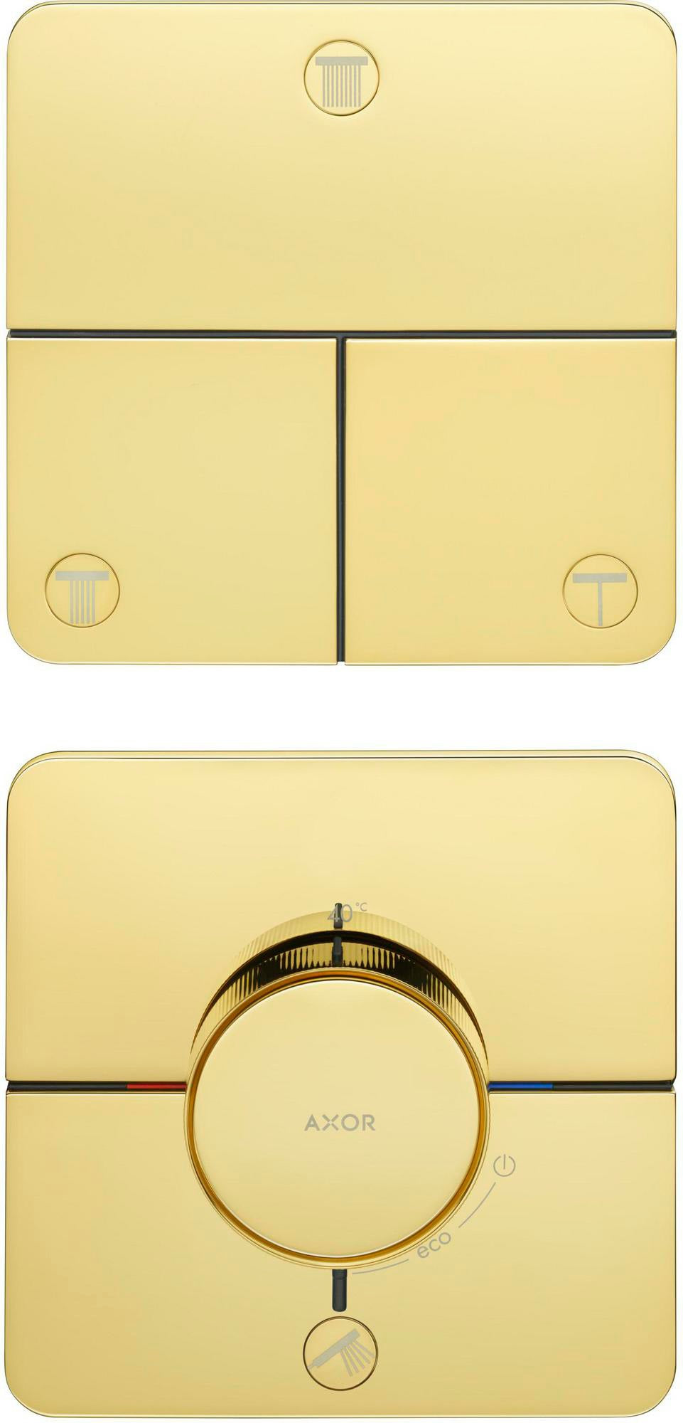 AXOR ShowerSelect ID HighFlow Thermostat für 1 Verbraucher – Softsquare Chrom