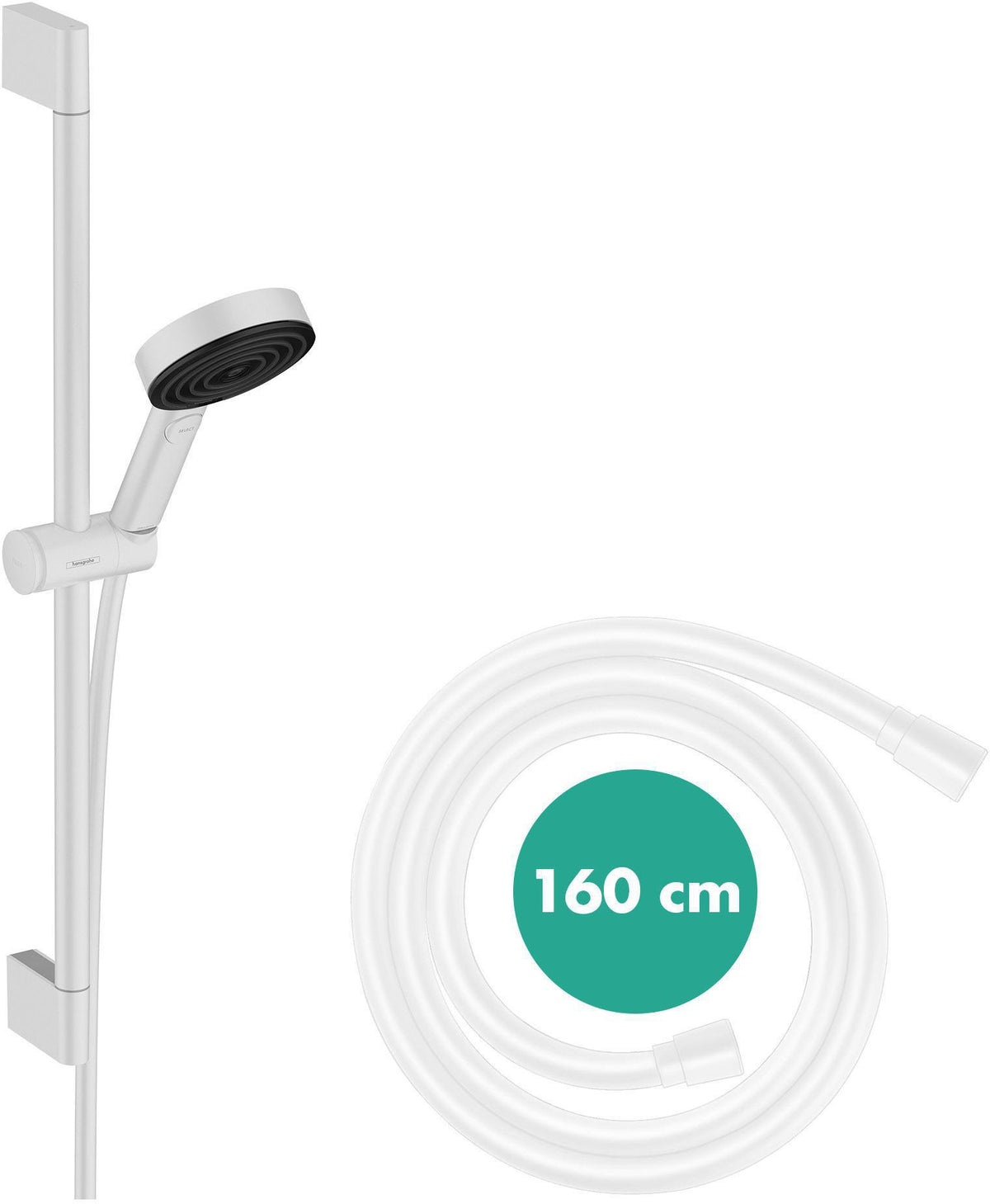 Hansgrohe PULSIFY SELECT 105 3jet Relaxation Brauseset mit Brausestange 650 mm Chrom