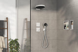 HANSGROHE ShowerSelect Comfort Q Thermostat chrom – 1 Verbraucher, Select-Taste, Mengensteuerung